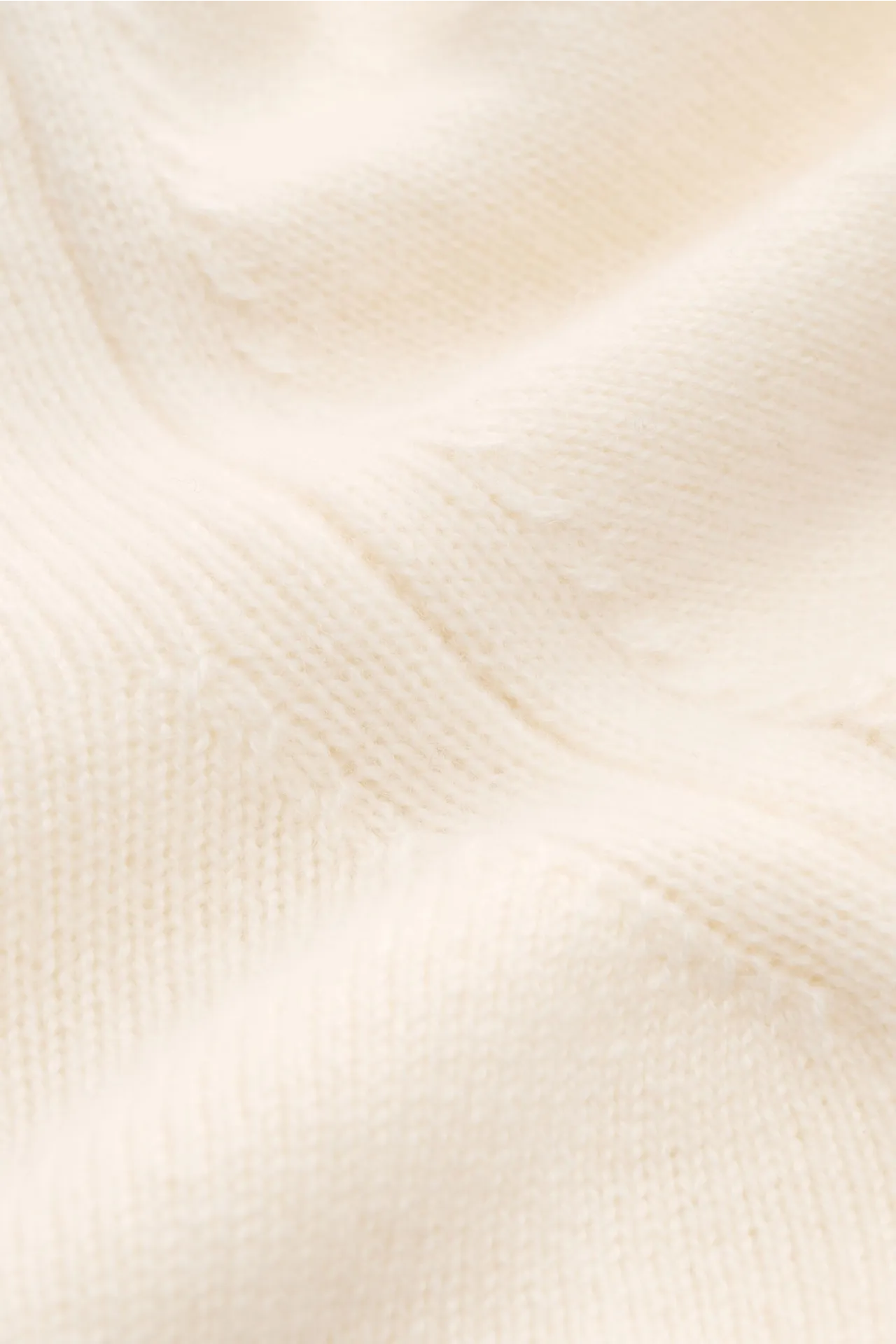 Lunaria Cashmere - Herren - Cashmere Rollkragenpullover creme – Bild 4