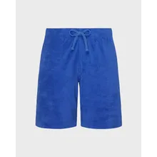 Vilebrequin - Solid Unisex-bermudashorts Aus Frottee - Bermuda - Bolide - Blau - Größe XL Vilebrequin - Solid Unisex-bermudashorts Aus Frottee - Bermuda - Bolide - Blau - Größe XL
