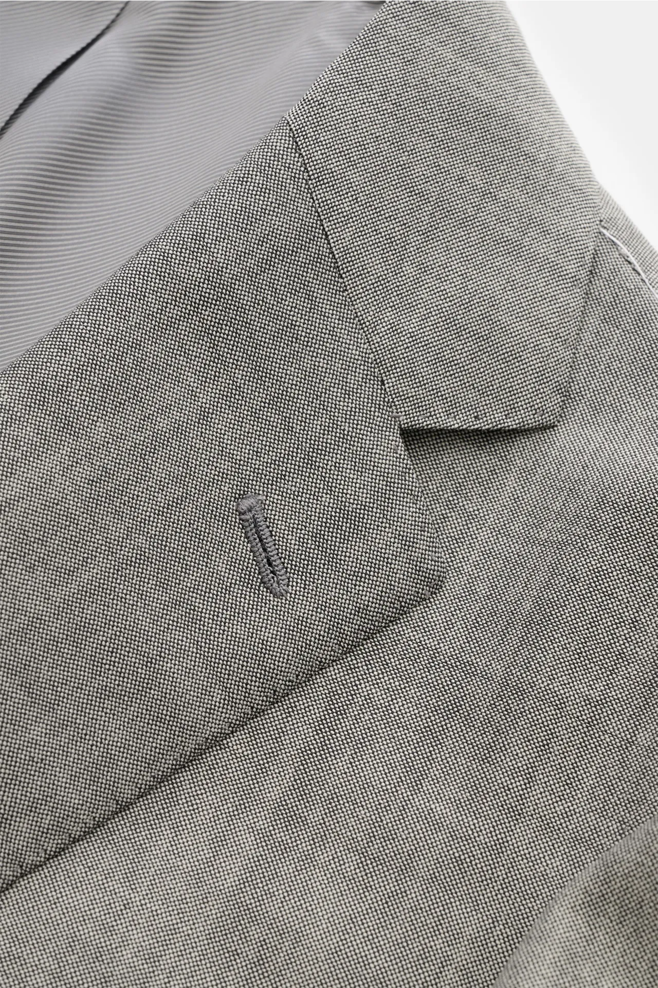 Stile Latino - Herren - Anzug 'Vincenzo' grau meliert – Bild 4