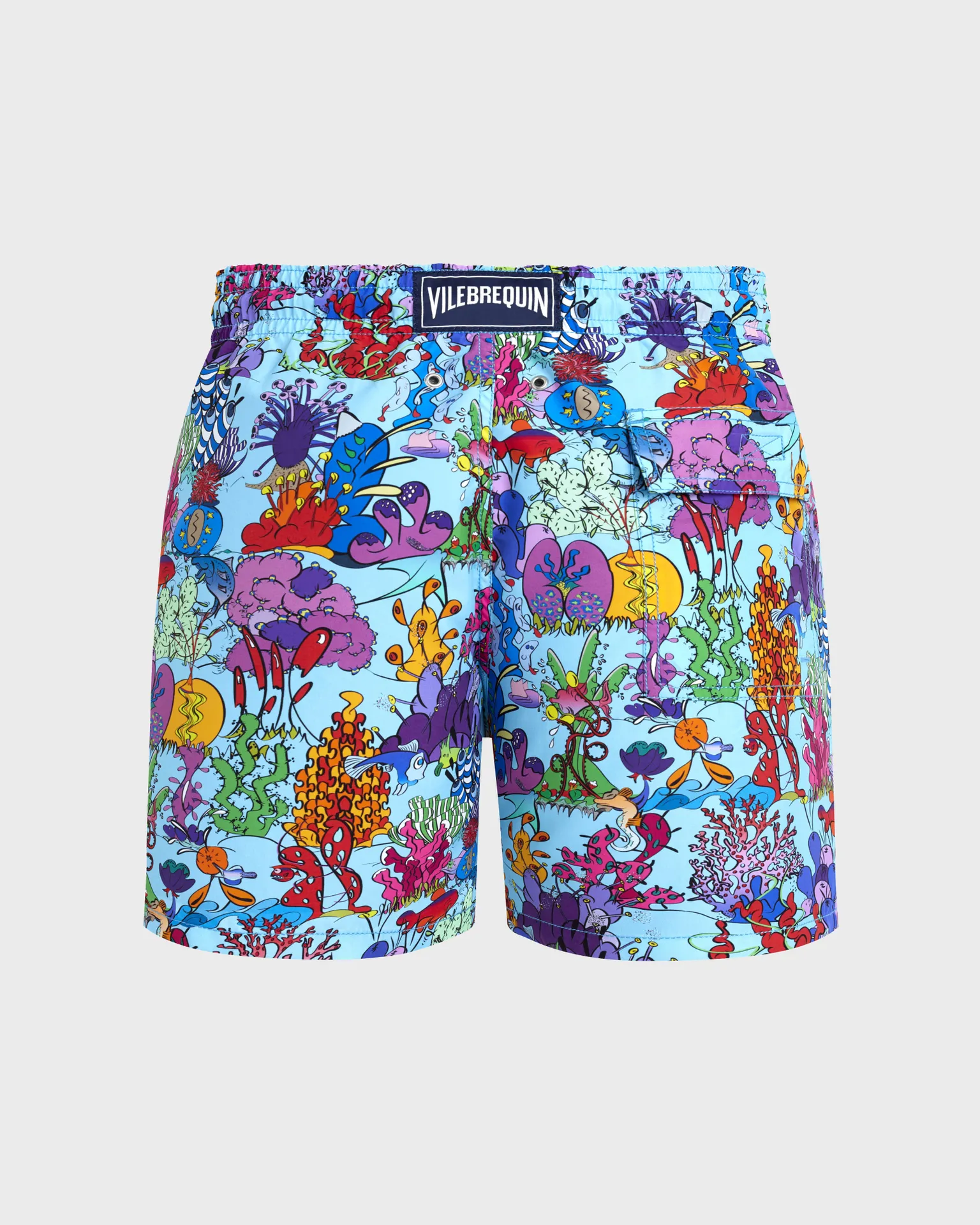 Vilebrequin - Plantes Aquatiques Badeshorts Für Herren - Bademode - Moorea - Blau - Größe XS – Bild 2