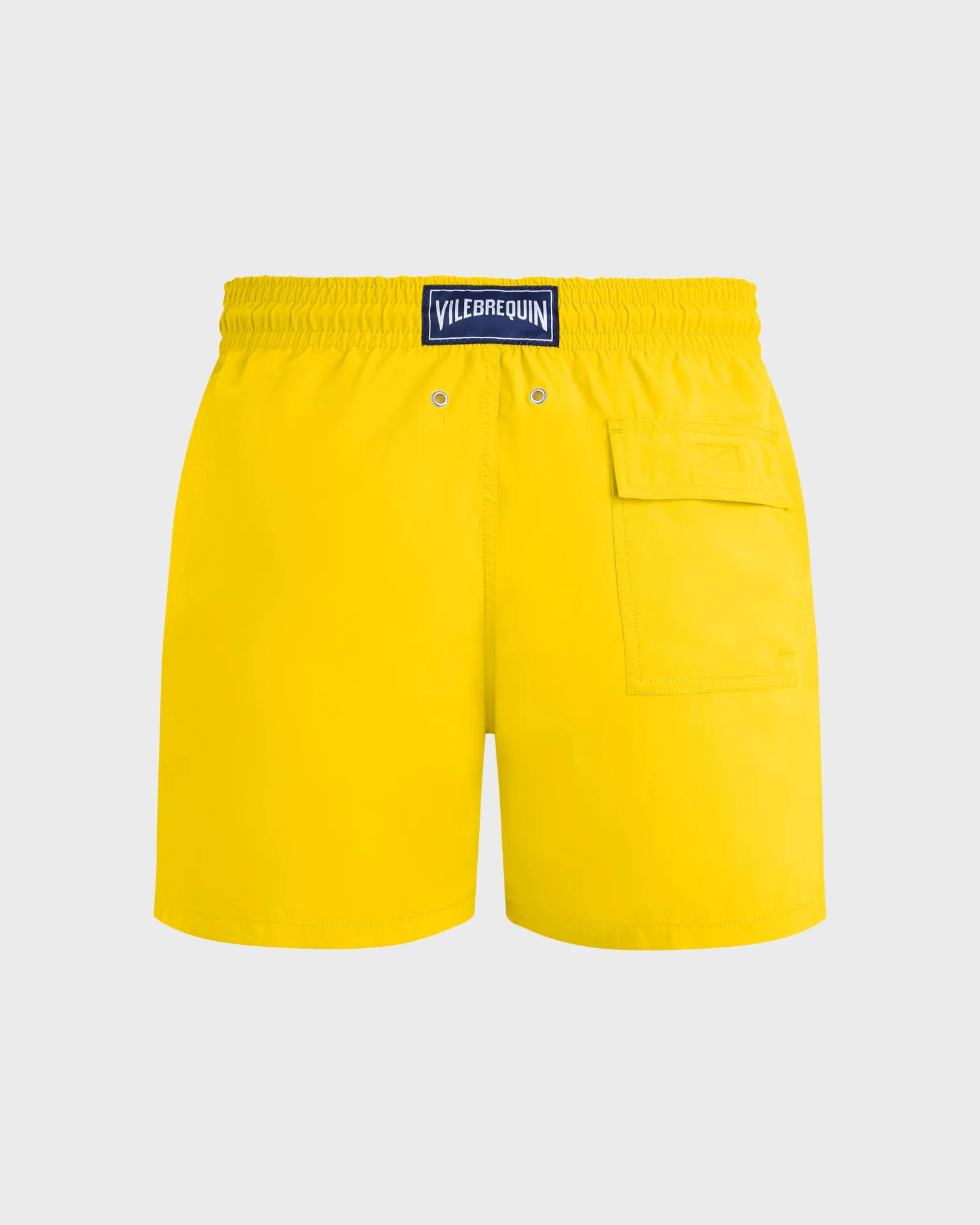 Vilebrequin - Kurze Solid Badeshorts Für Herren - Bademode - Monrise - Gelb - Größe M – Bild 2
