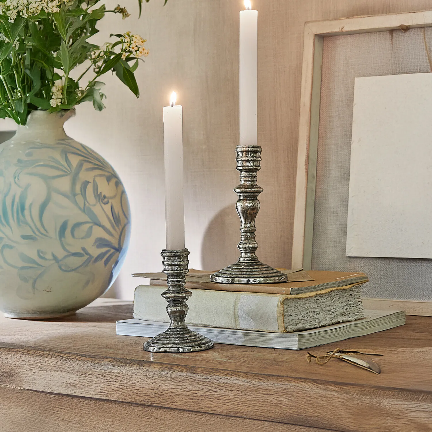 Kerzenständer 2er Set Plenivo – Bild 2