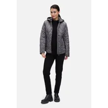 Outdoorjacke mit abnehmbarer Kapuze