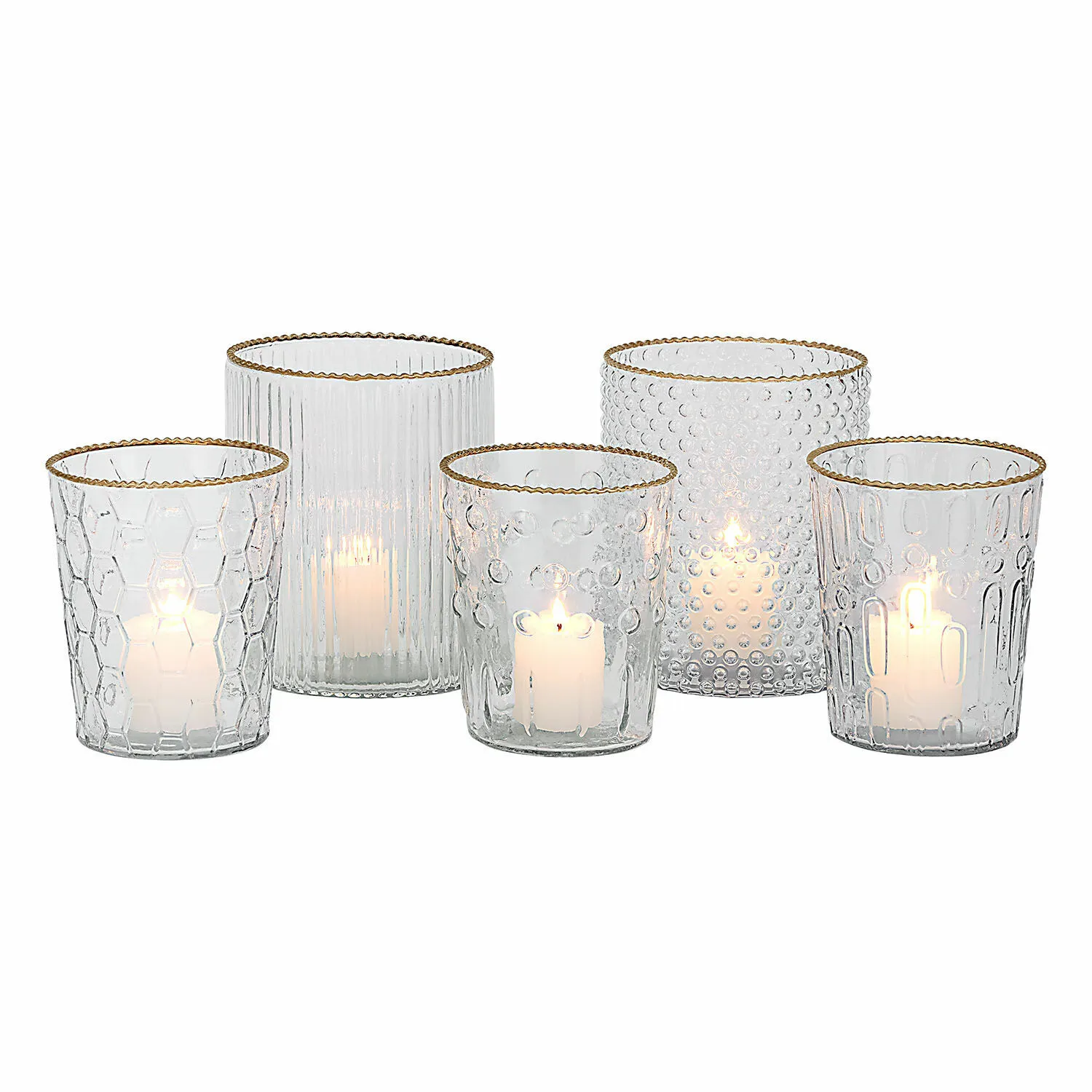 Windlicht 5er Set Rosienne – Bild 3