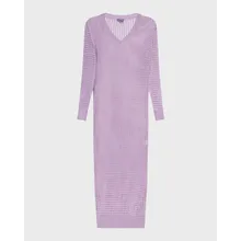 Vilebrequin - Solid Häkel-t-shirt-kleid Für Damen - Kleid - Lysia - Violett - Größe XS Vilebrequin - Solid Häkel-t-shirt-kleid Für Damen - Kleid - Lysia - Violett - Größe XS