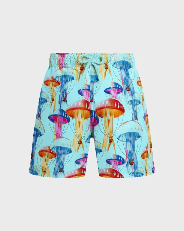 Vilebrequin - Medusair Badeshorts Für Jungen - Bademode - Jim - Blau - Größe 14 Vilebrequin - Medusair Badeshorts Für Jungen - Bademode - Jim - Blau - Größe 14