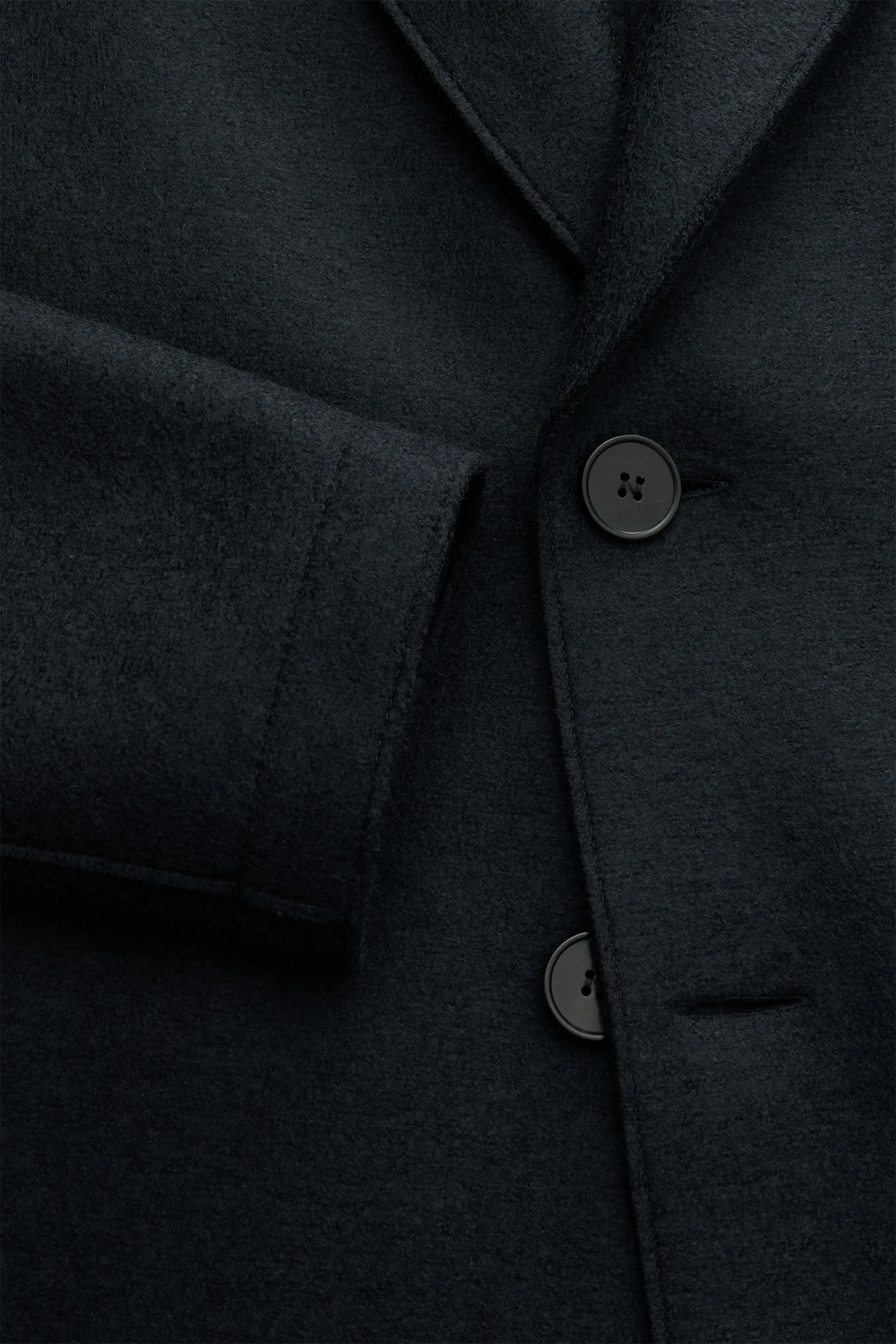 Harris Wharf London - Herren - Wollmantel navy – Bild 4