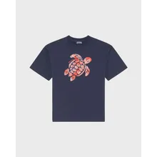 Vilebrequin - Turtle Oversize-t-shirt Aus Bio-baumwolle Für Jungen - T-shirt - Galileo - Blau - Größe 10 Vilebrequin - Turtle Oversize-t-shirt Aus Bio-baumwolle Für Jungen - T-shirt - Galileo - Blau - Größe 10