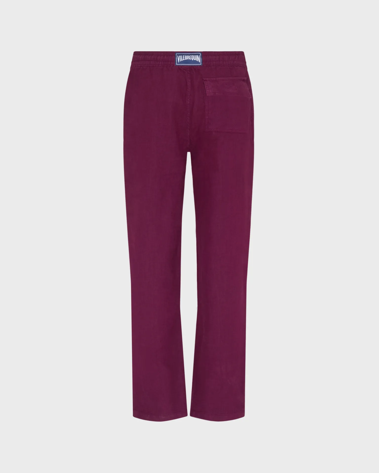 Vilebrequin - Solid Weite Leinenhose Für Herren - Hose - Pacha - Violett - Größe L – Bild 2