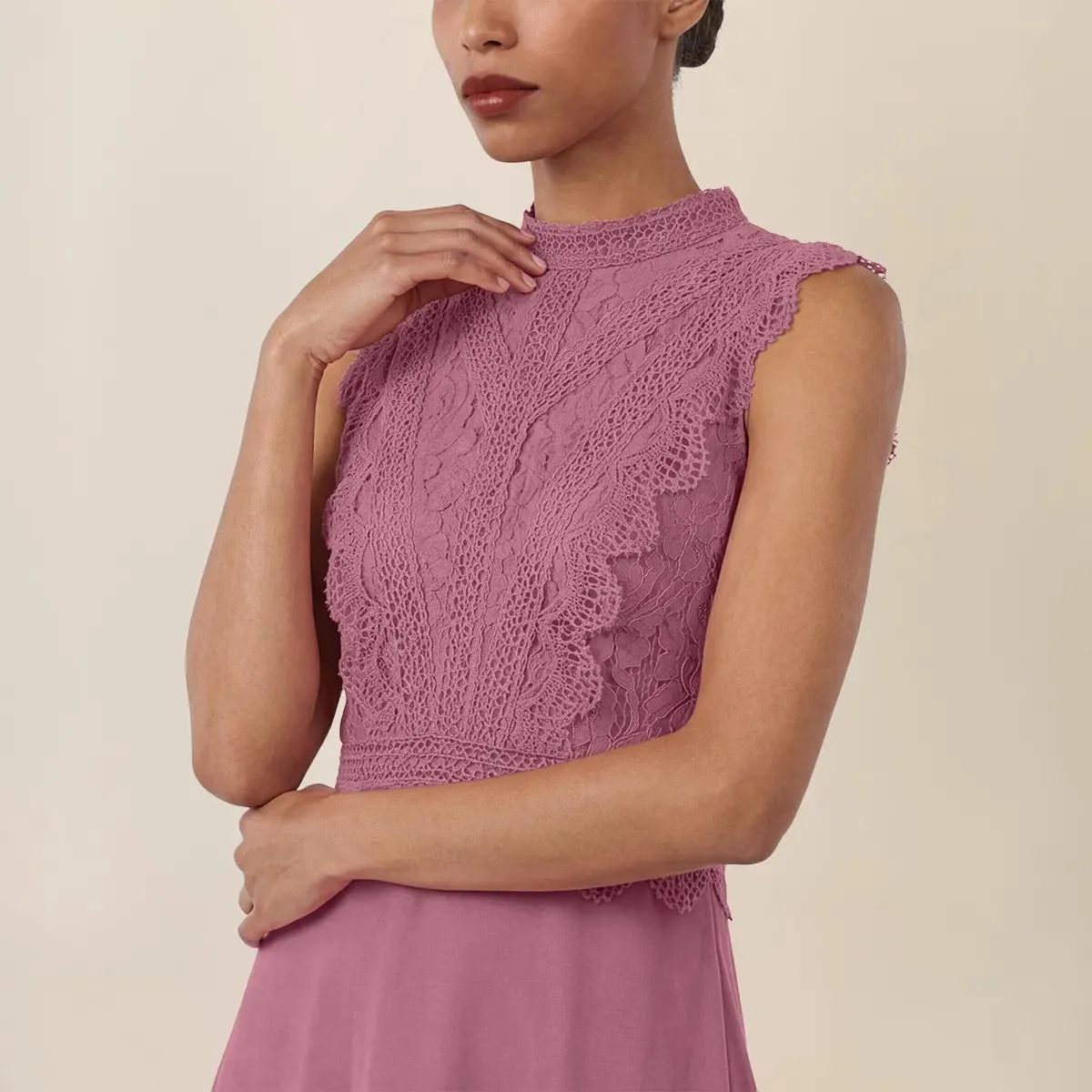 Apart - Abendkleid - Größe 44 - rosa – Bild 3