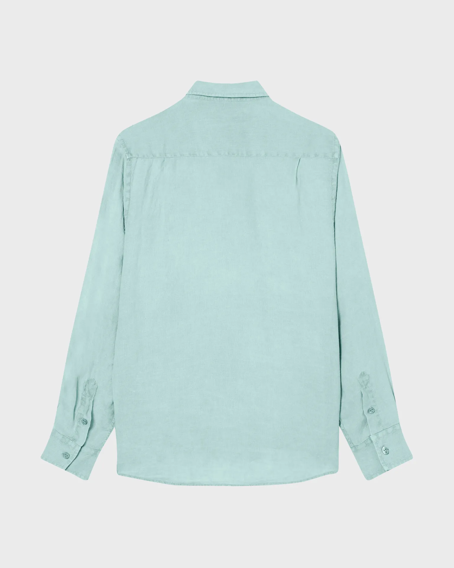 Vilebrequin - Einfarbiges Hemd Aus Leinen Für Herren - Hemd - Caroubis - Grün - Größe XL – Bild 2