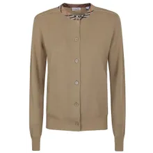 Burberry - Classic Wool Sweater - Größe L - beige Burberry - Classic Wool Sweater - Größe L - beige