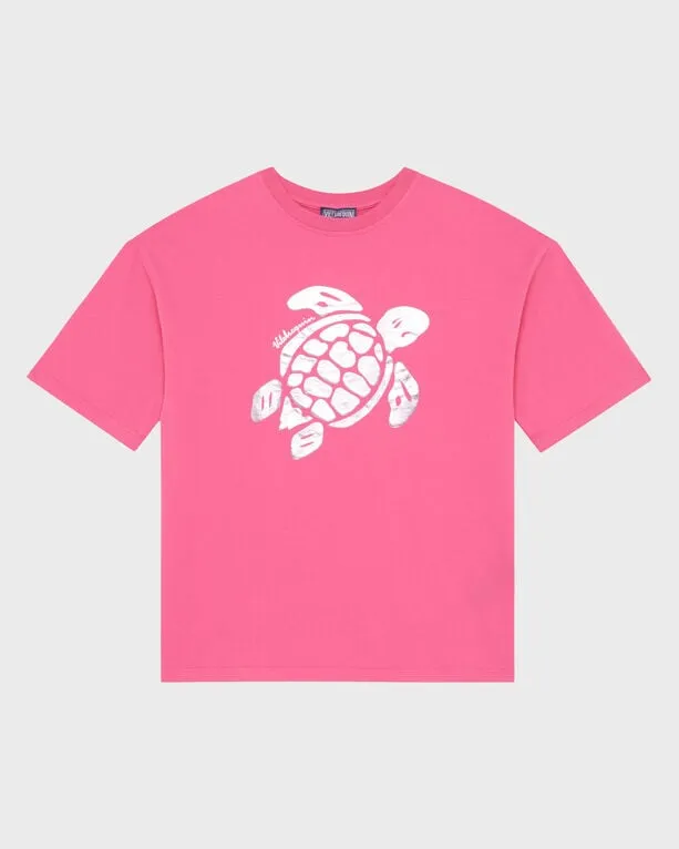 Vilebrequin - Boys Oversize T-shirt Turtle - T-shirt - Gaspard - Rosa - Größe 14 Vilebrequin - Boys Oversize T-shirt Turtle - T-shirt - Gaspard - Rosa - Größe 14