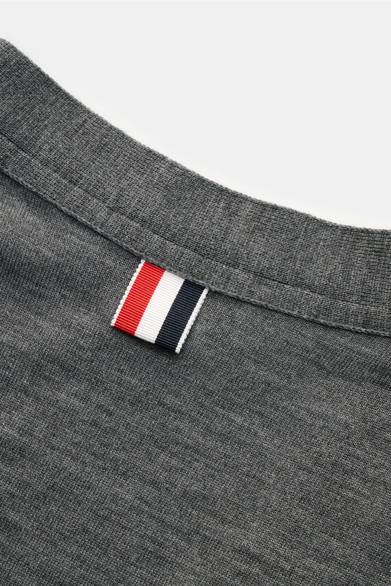 Thom Browne - Herren - Cardigan dunkelgrau meliert – Bild 6