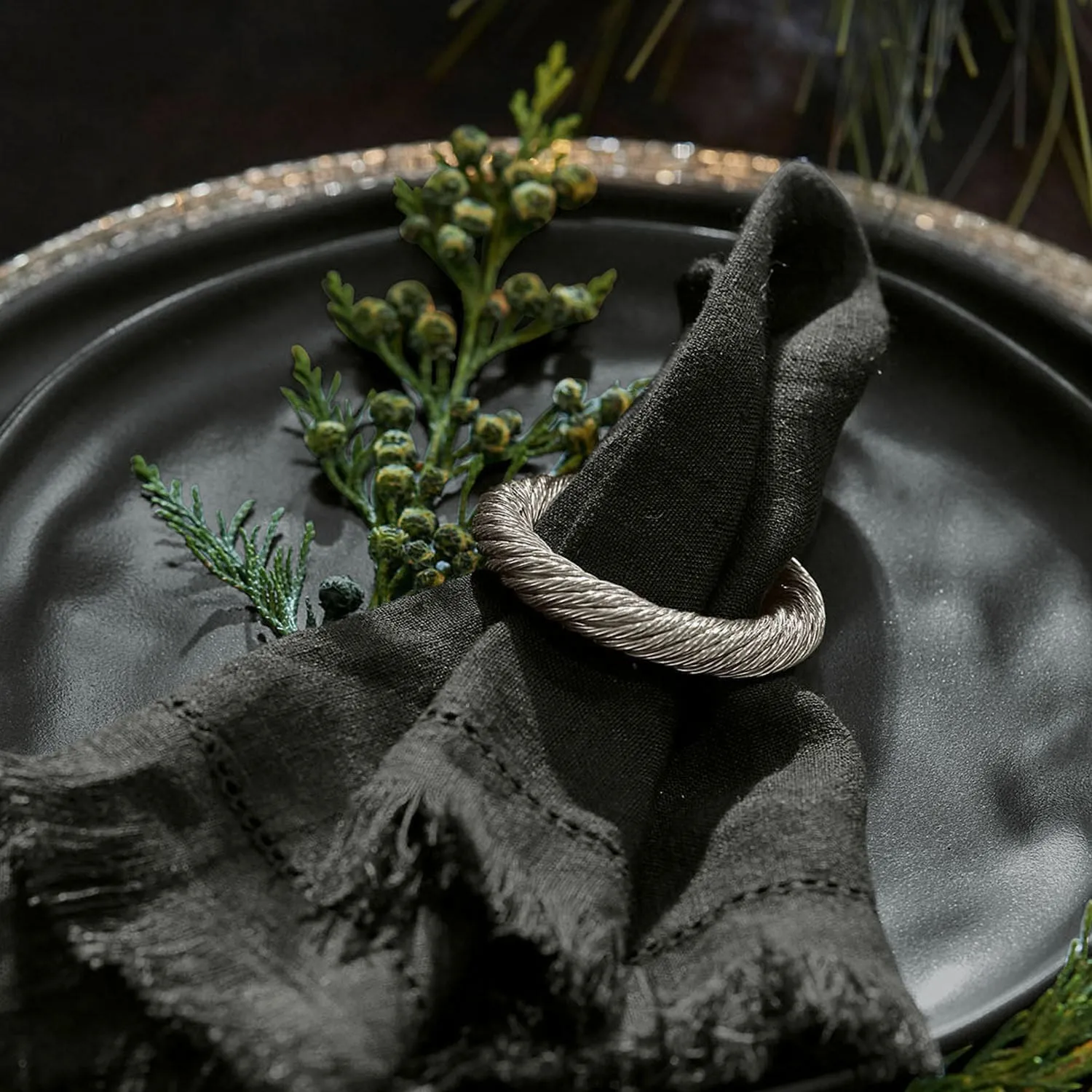 Serviettenring 4er Set Alea – Bild 2