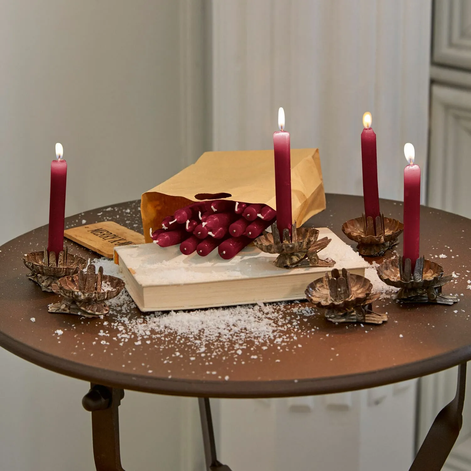 Kerze 20er Set Noufa – Bild 2