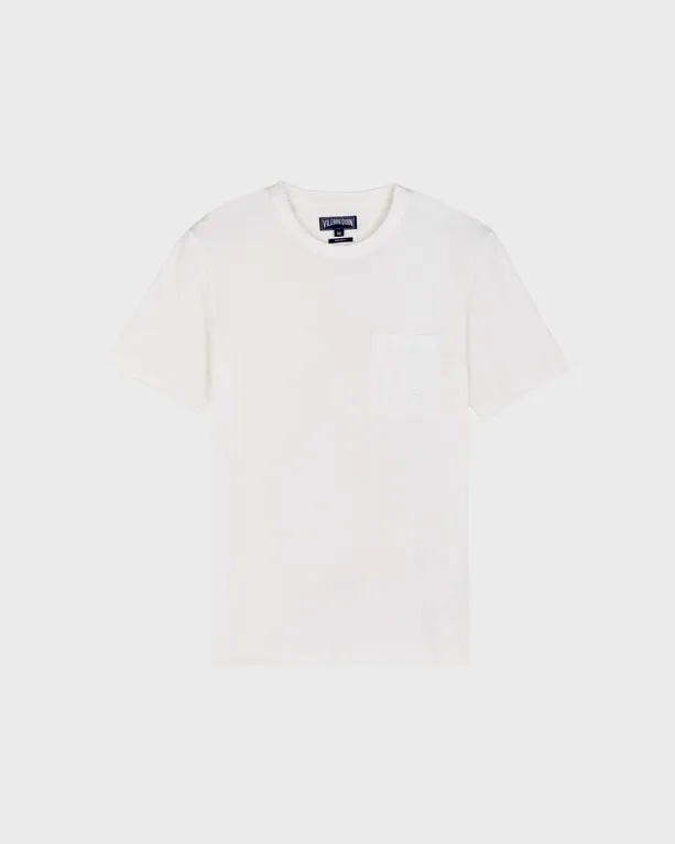 Vilebrequin - Solid T-shirt Aus Bio-baumwolle Für Herren - T-shirt - Titan - Beige - Größe XXL Vilebrequin - Solid T-shirt Aus Bio-baumwolle Für Herren - T-shirt - Titan - Beige - Größe XXL