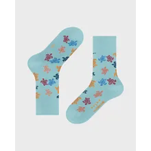 Vilebrequin - Mehrfarbige Rondes Des Tortues Socken Für Herren – Vilebrequin X Falke - Socken - Socks4 - Blau - Größe 41-42 Vilebrequin - Mehrfarbige Rondes Des Tortues Socken Für Herren – Vilebrequin X Falke - Socken - Socks4 - Blau - Größe 41-42
