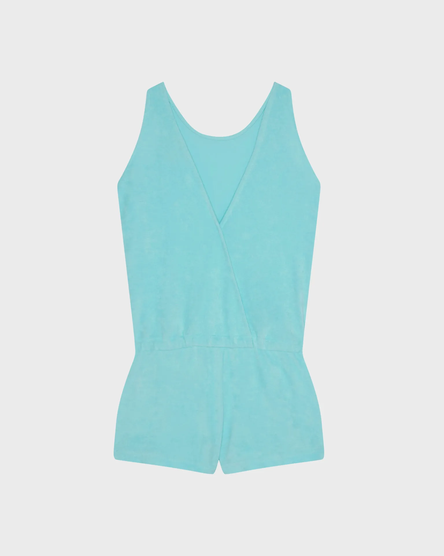 Vilebrequin - Solid Frottee-playsuit Für Mädchen - Einteiler - Gaby - Blau - Größe 6 – Bild 2