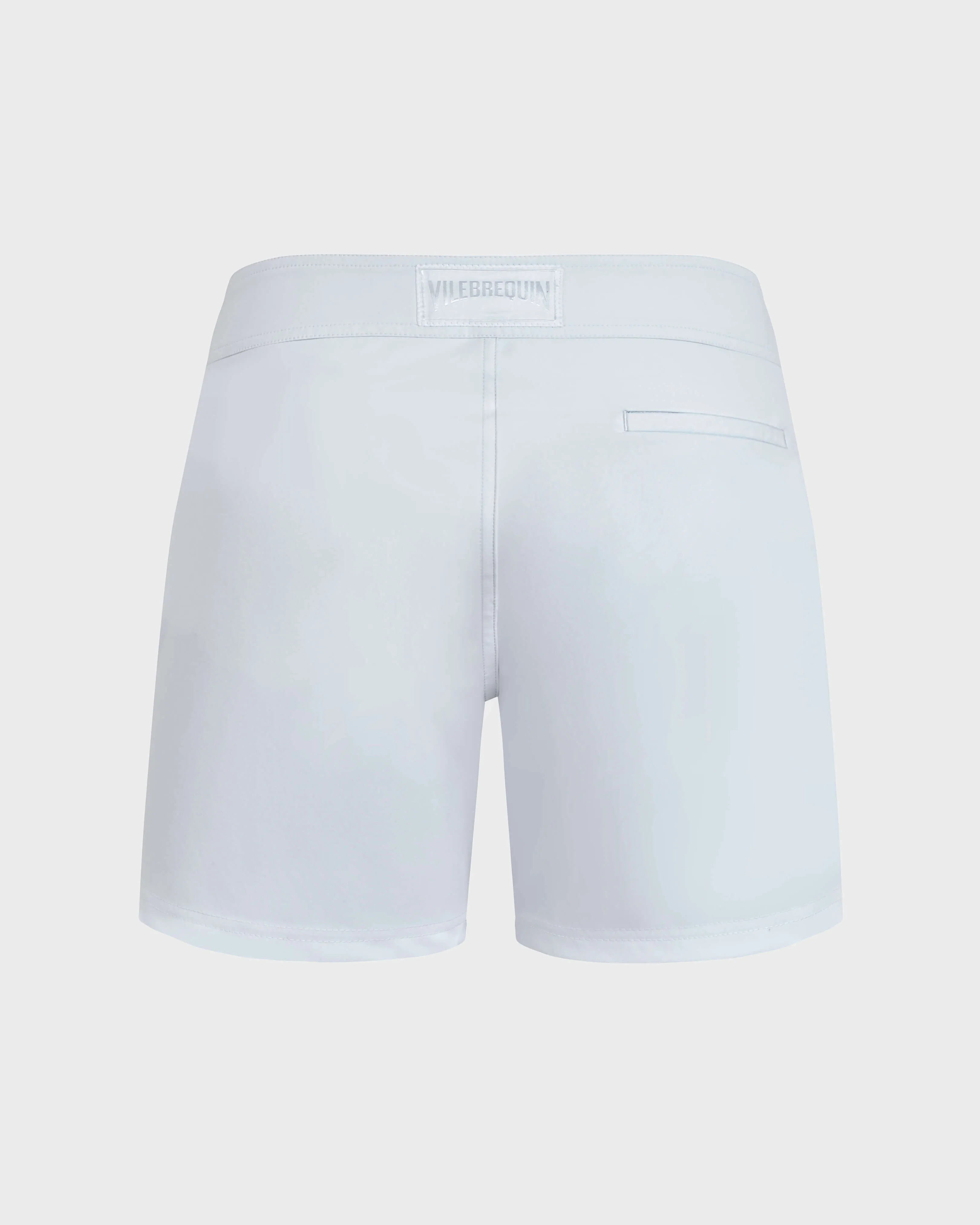 Vilebrequin - Herren-badeshorts Mit Flachem Bund Tailoring - Bademode - Midnight - Weiss - Größe L – Bild 2