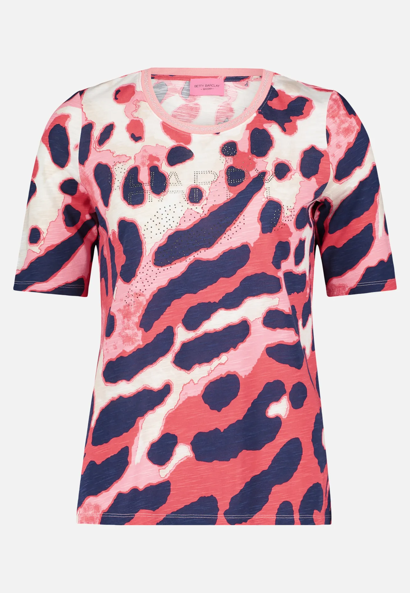 Basic Shirt mit Print – Bild 3