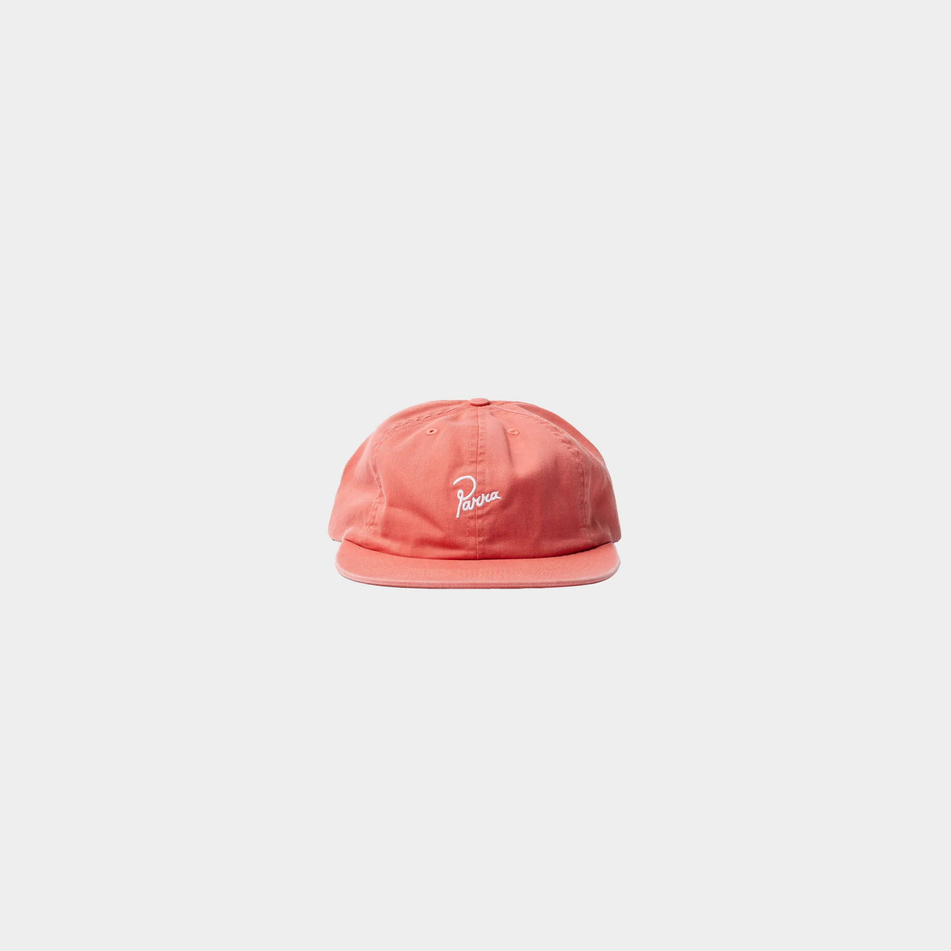 Signature 6 Panel Hat Washed Out Red Signature 6 Panel Hat Washed Out Red