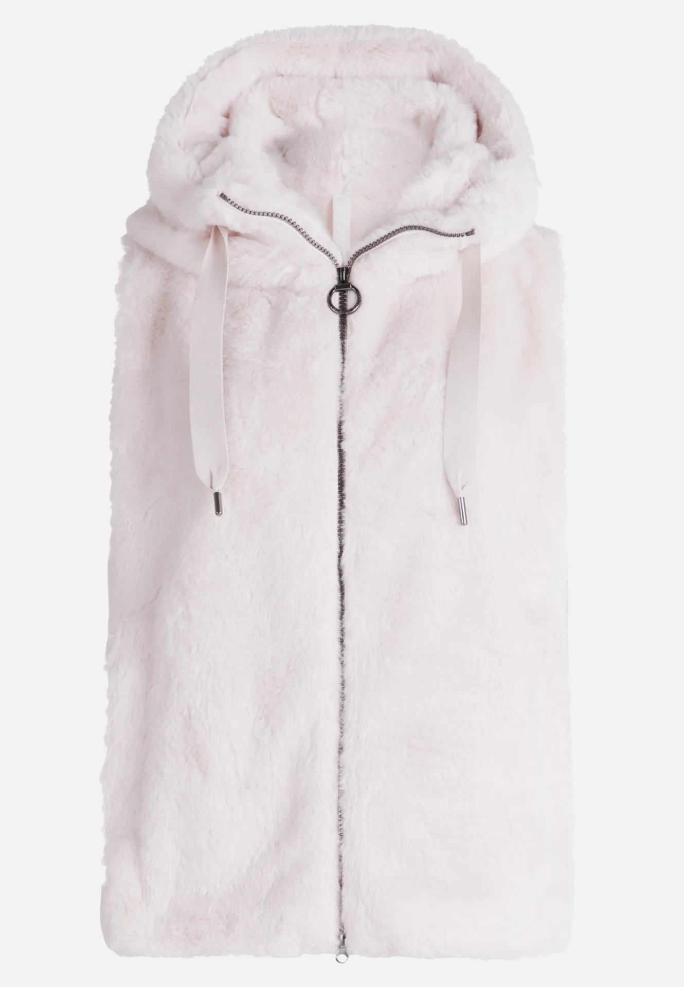 Plüschweste mit Kapuze – Bild 3