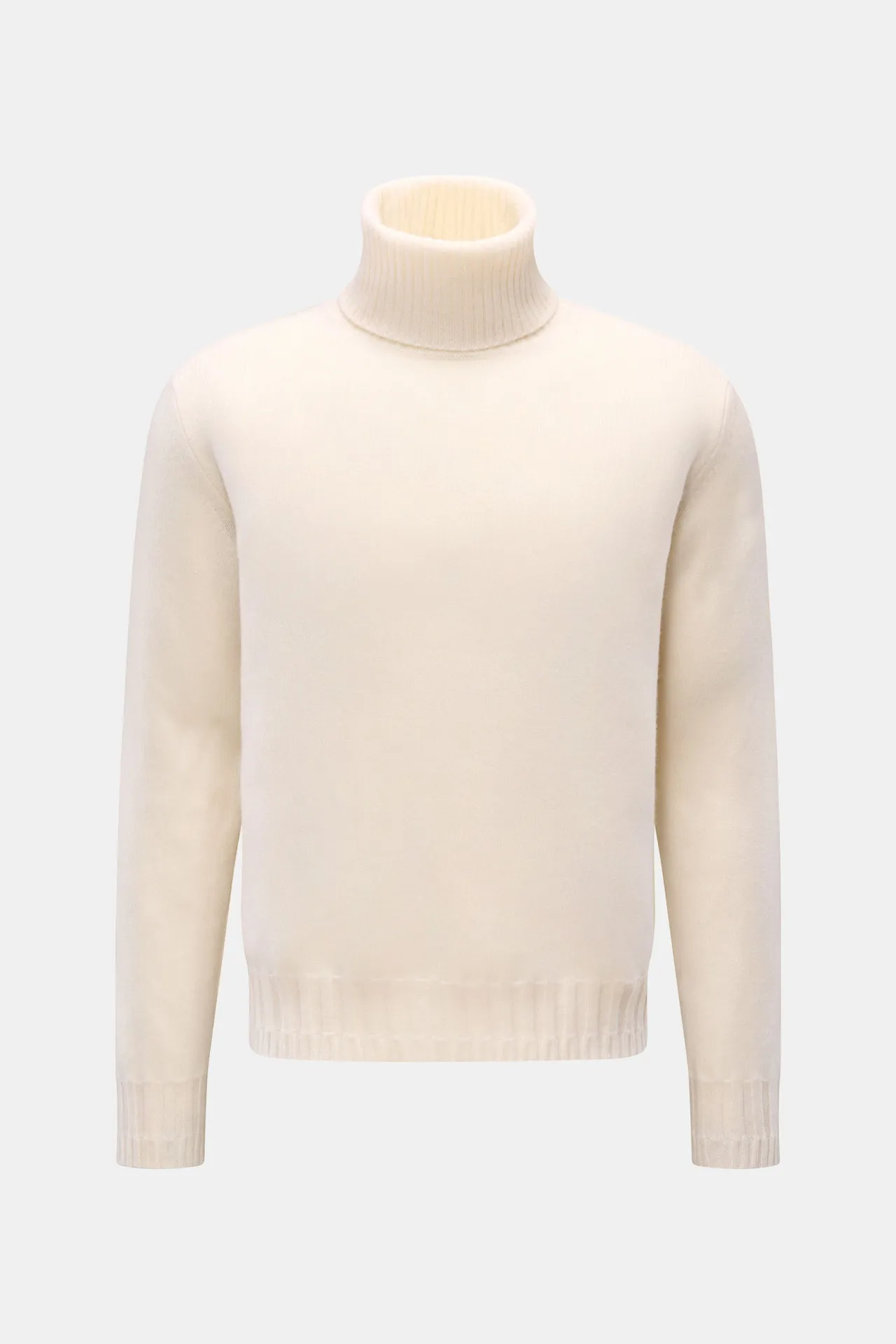 Lunaria Cashmere - Herren - Cashmere Rollkragenpullover creme Lunaria Cashmere - Herren - Cashmere Rollkragenpullover creme