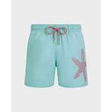 Vilebrequin - Kurze Placed Starlettes Stretch-badeshorts Für Herren - Bademode - Monrise - Grün - Größe XXL Vilebrequin - Kurze Placed Starlettes Stretch-badeshorts Für Herren - Bademode - Monrise - Grün - Größe XXL