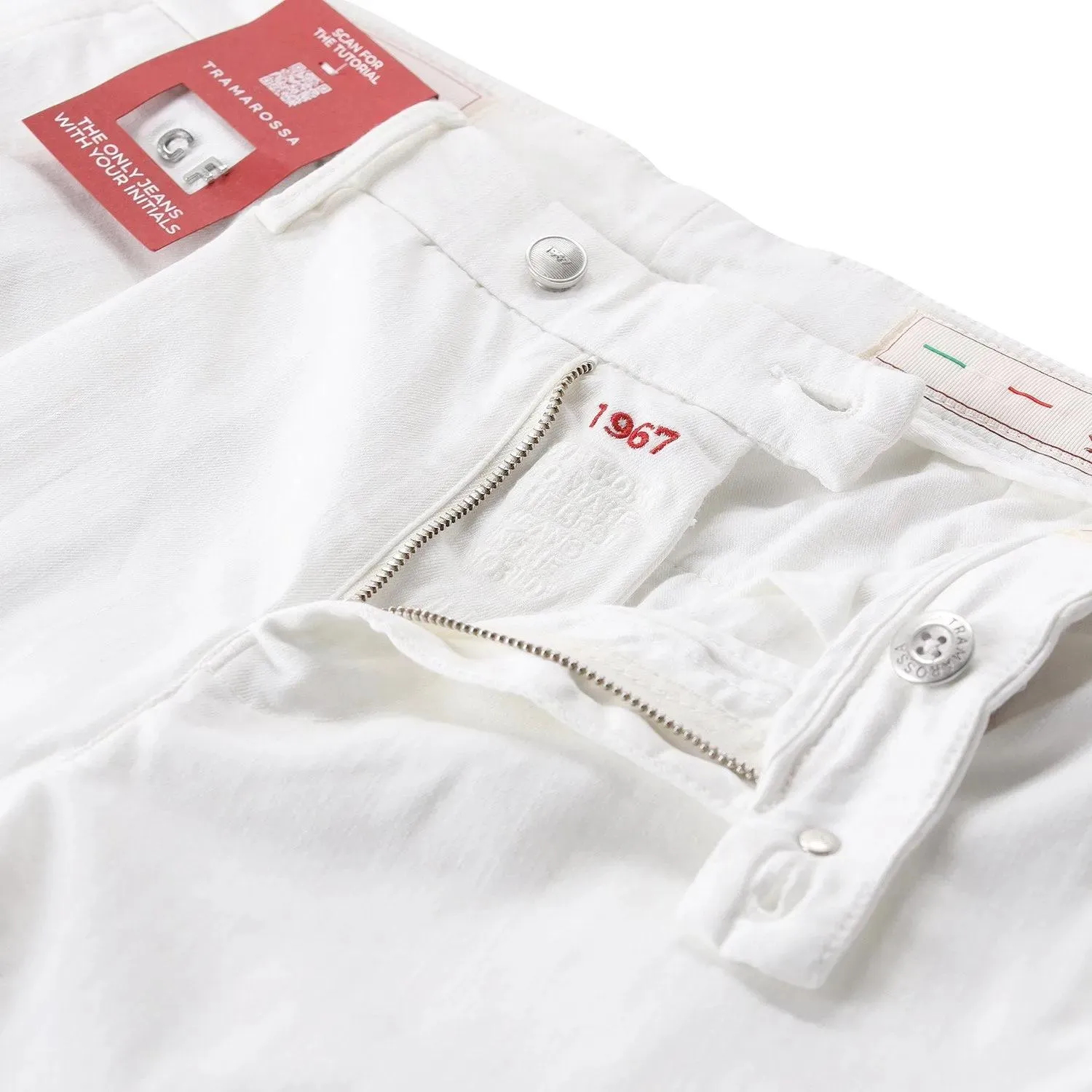 Tramarossa - Hose Alberto - Größe 34 - weiß – Bild 3