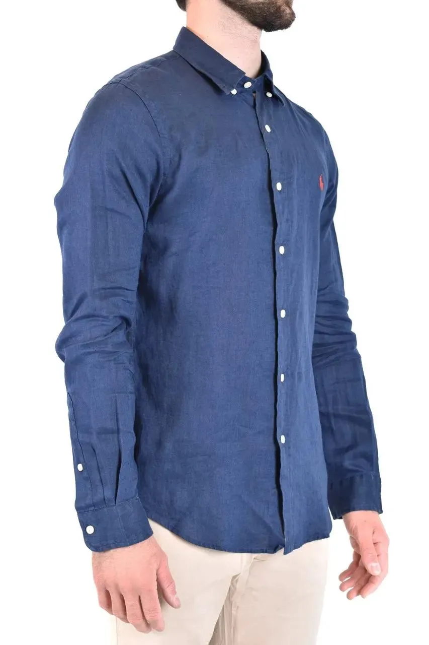 Polo Ralph Lauren - Breathable Linen Sport Shirt - Größe L - bunt – Bild 2