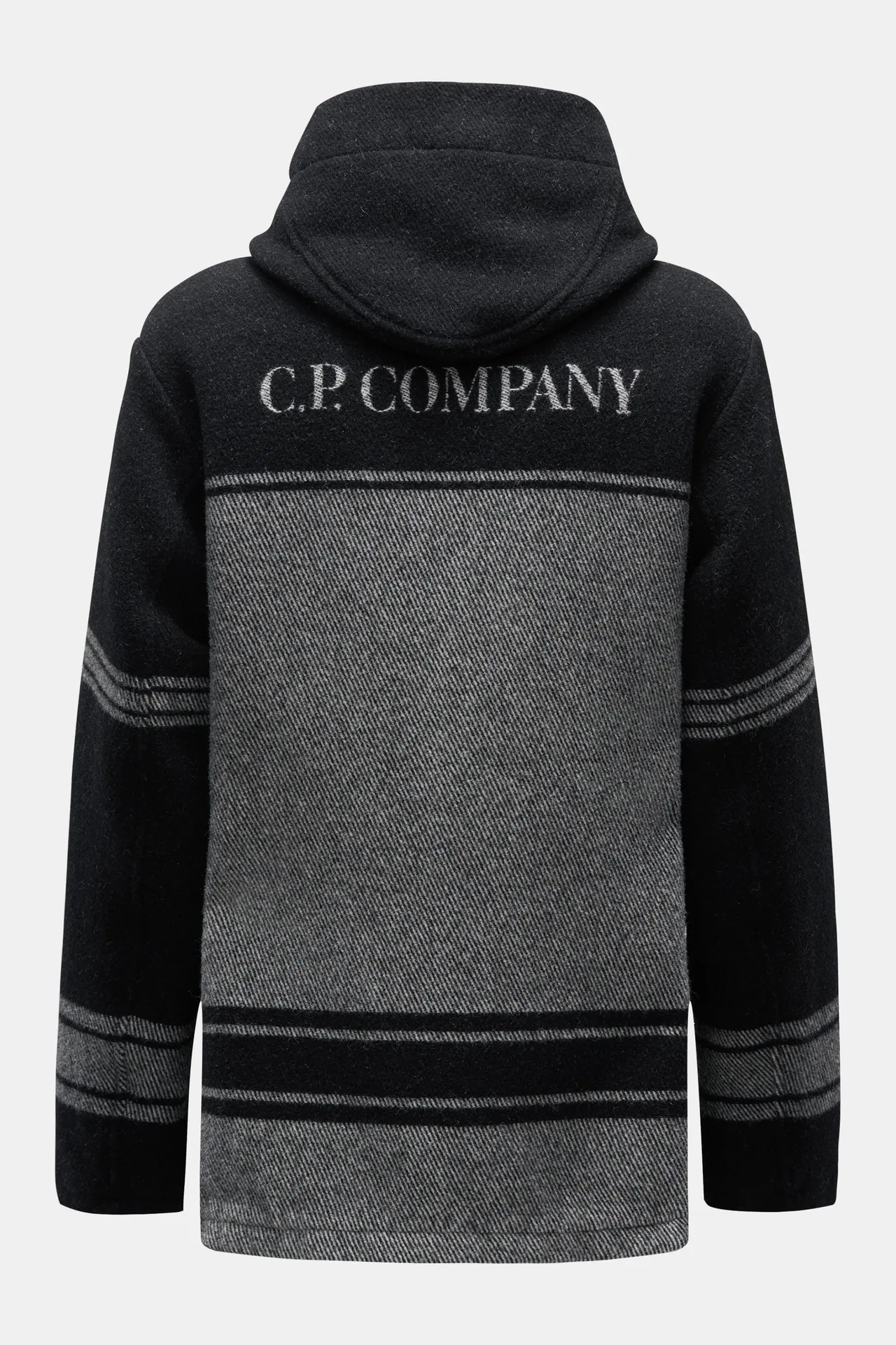 C.P. Company - Herren - Jacke 'C.P. Duffel' schwarz/hellgrau – Bild 2