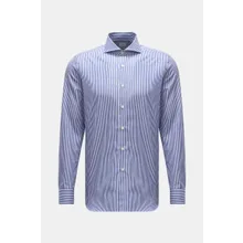 Truzzi - Herren - Business Hemd Haifisch-Kragen %27Napoli Busto%27 dunkelblau/weiß gestreift Truzzi - Herren - Business Hemd Haifisch-Kragen %27Napoli Busto%27 dunkelblau/weiß gestreift