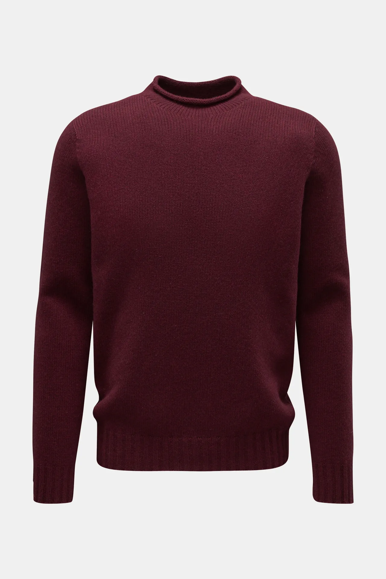 04651/ A trip in a bag - Herren - Pullover %27Blended Mock%27 bordeaux 04651/ A trip in a bag - Herren - Pullover %27Blended Mock%27 bordeaux