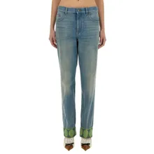Valentino Garavani - Denim Pants With Jacquard Edges - Größe 29 - blau Valentino Garavani - Denim Pants With Jacquard Edges - Größe 29 - blau