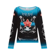 Casablanca - Longsleeve mit Grafikprint - Größe XS - multi Casablanca - Longsleeve mit Grafikprint - Größe XS - multi