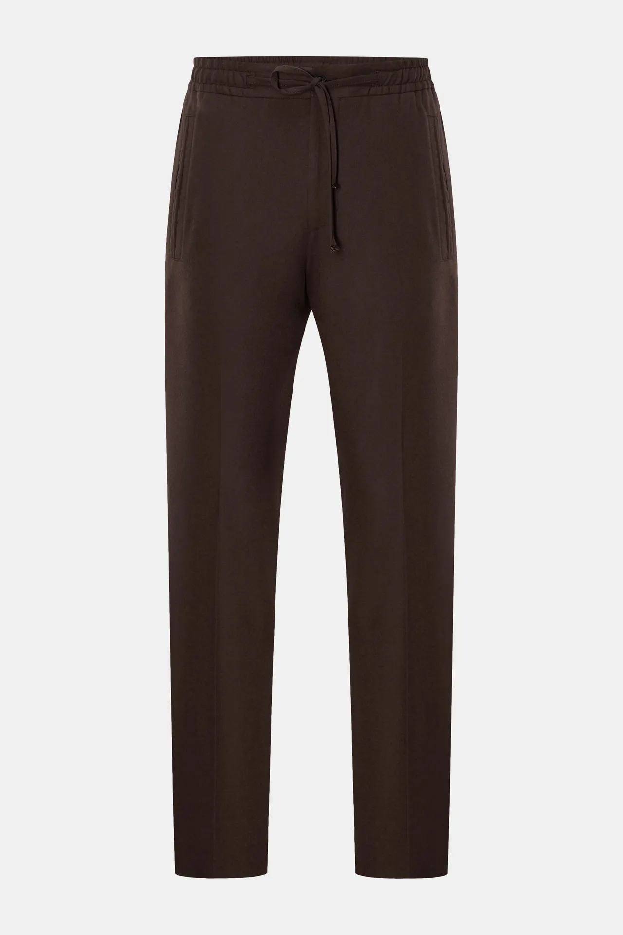 Corneliani - Herren - Woll-Jogpants dunkelbraun Corneliani - Herren - Woll-Jogpants dunkelbraun