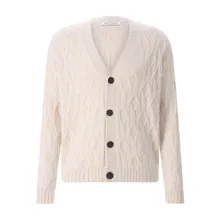 Iris von Arnim - Cardigan mit Kaschmir & Seide - Größe S - beige Iris von Arnim - Cardigan mit Kaschmir & Seide - Größe S - beige