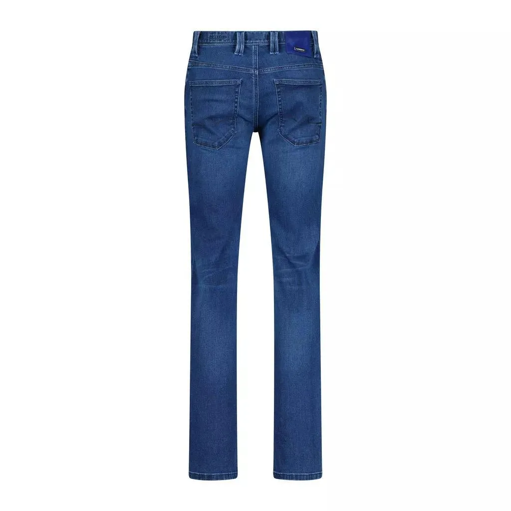 Alberto - Jeans Pipe - Größe 31/30 - blau – Bild 2