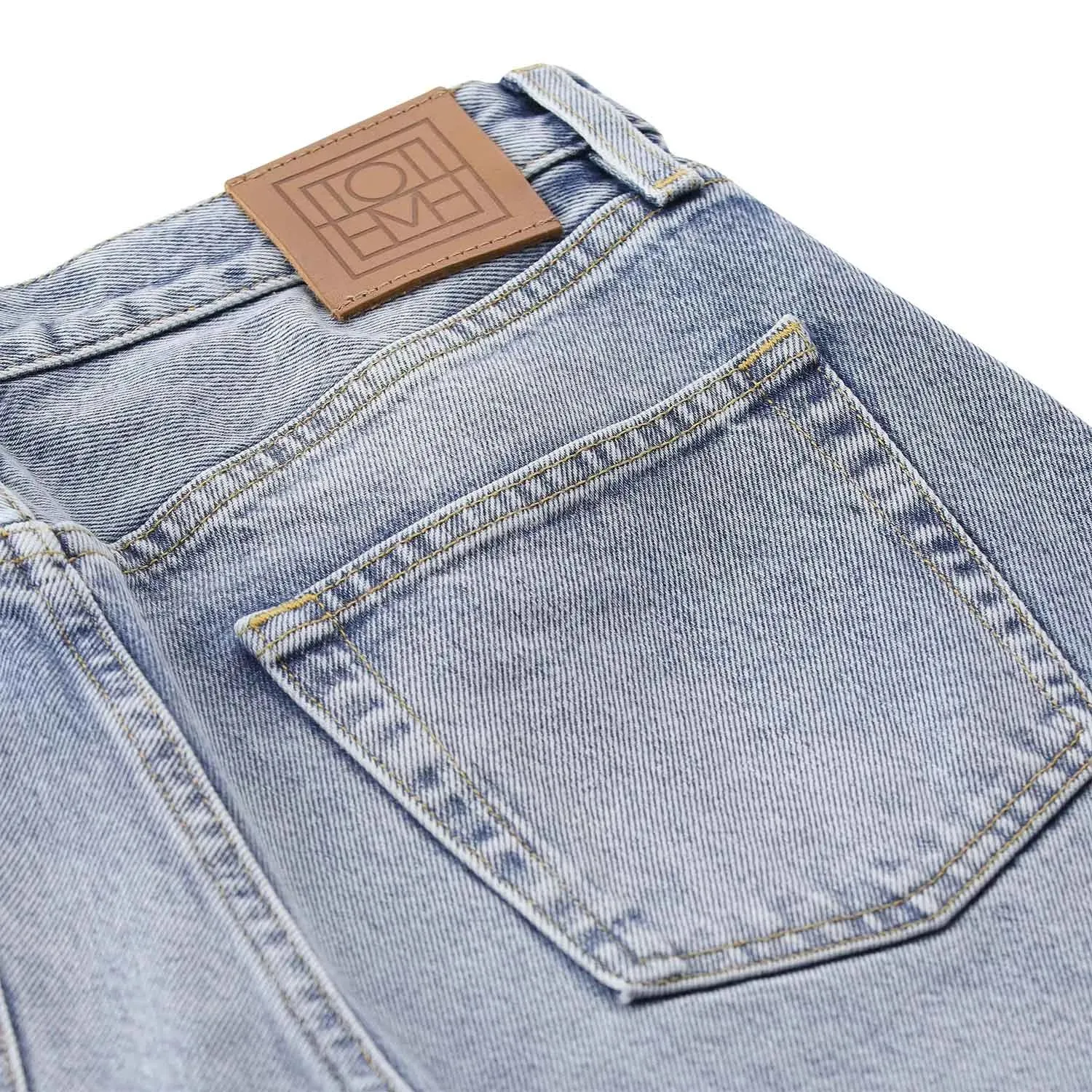 TOTEME - Straight Jeans aus Baumwolle - Größe 30/32 - blau – Bild 3