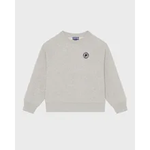 Vilebrequin - Baumwoll-sweatshirt Mit Rundhalsausschnitt Und Gummi-logo Für Jungen - Sweatshirt - Gallo - Grau - Größe 2 Vilebrequin - Baumwoll-sweatshirt Mit Rundhalsausschnitt Und Gummi-logo Für Jungen - Sweatshirt - Gallo - Grau - Größe 2