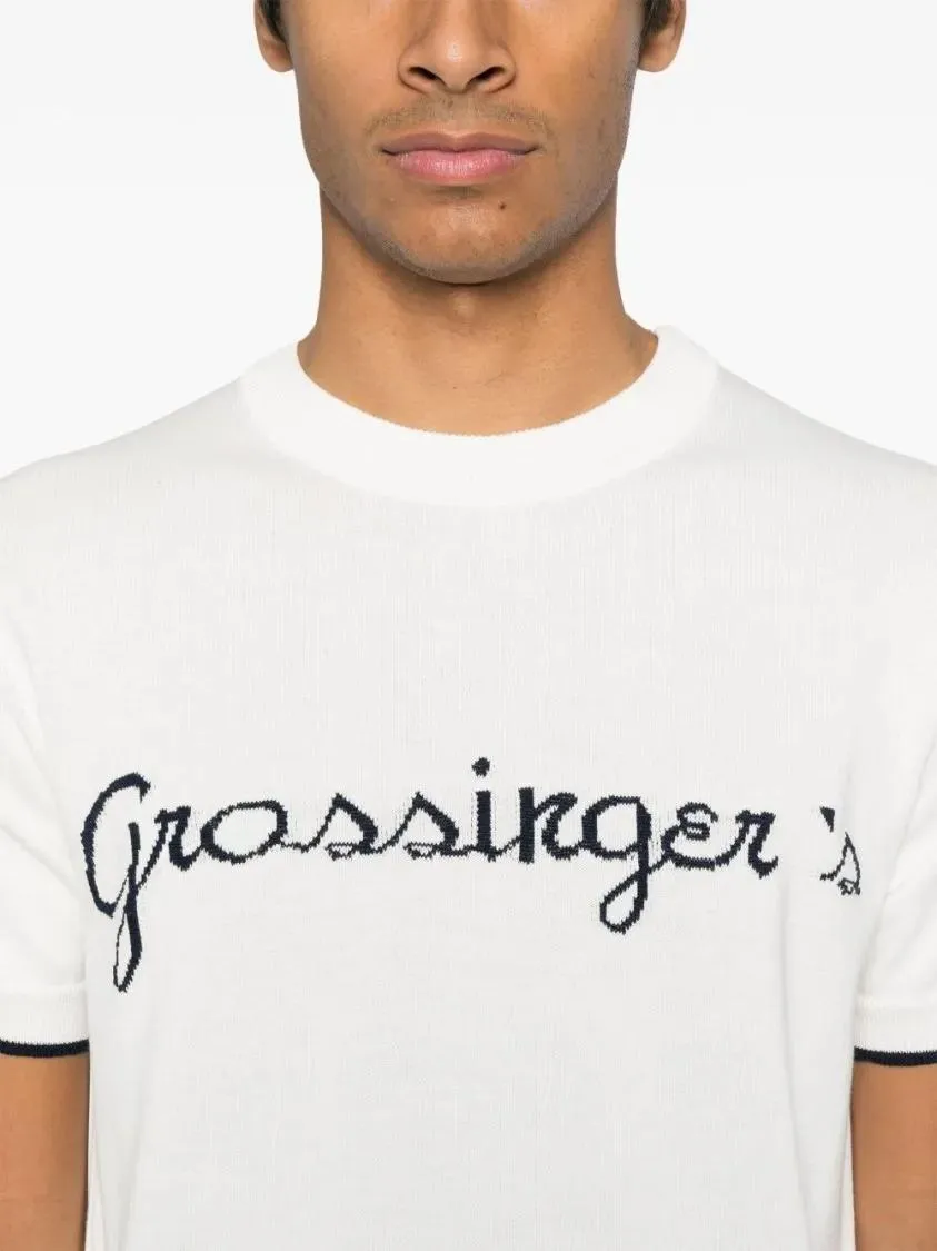 Rakki' - Embroidered Cotton Crew Neck T-Shirt - Größe 52 - weiß – Bild 3