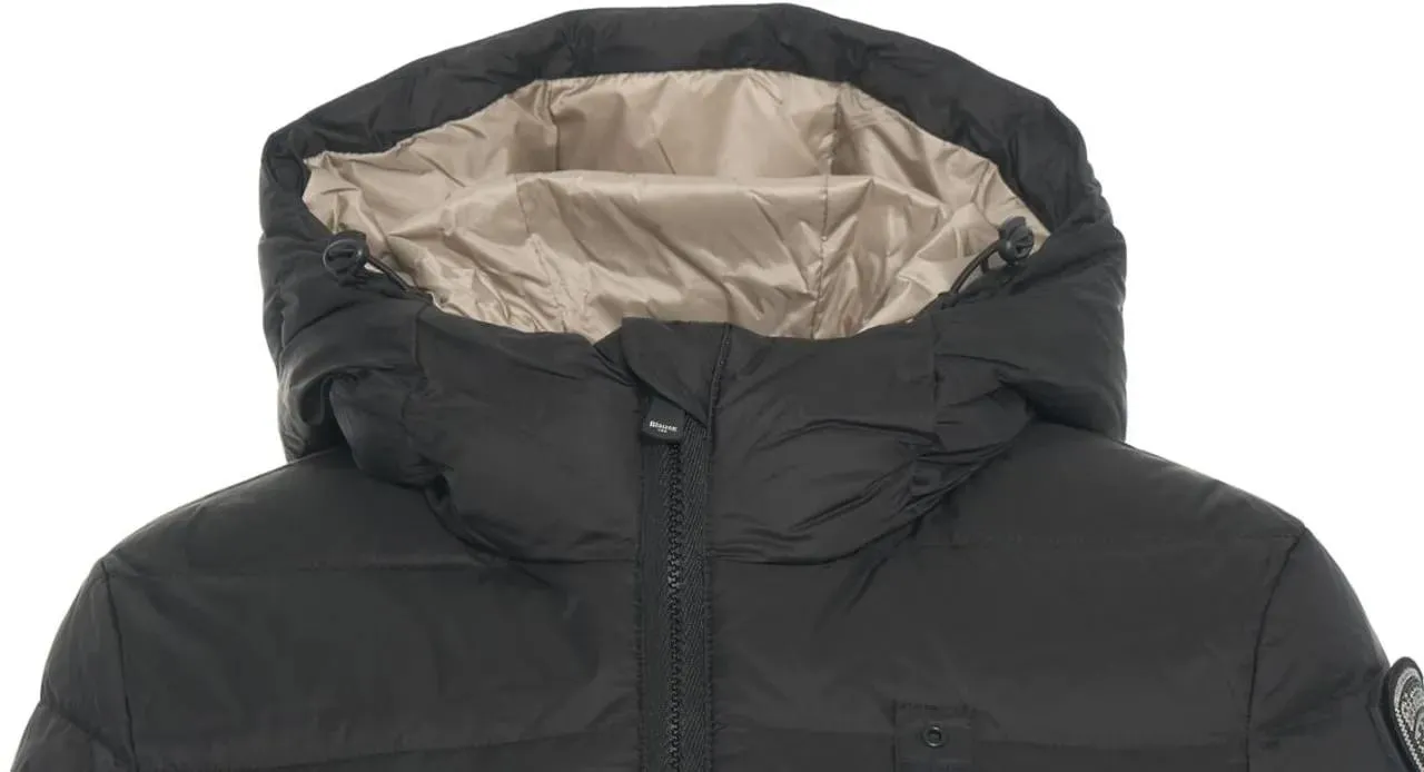 Blauer - Quilted puffer 'Agnes' - Größe XL - schwarz – Bild 3