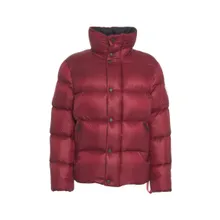 After Label - Burgundy High-Collar Puffer Jacket With Down Insul - Größe XL - rot After Label - Burgundy High-Collar Puffer Jacket With Down Insul - Größe XL - rot