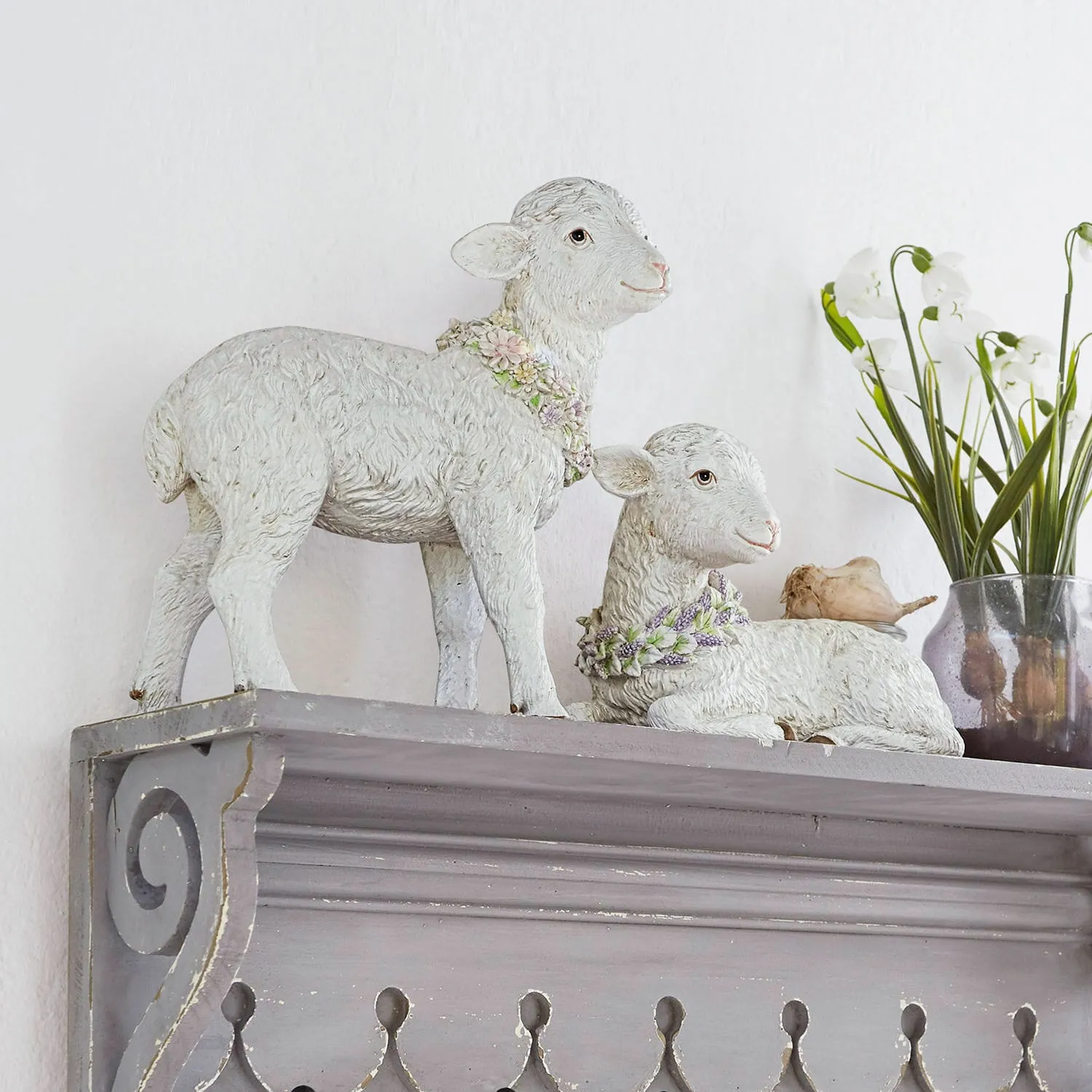 Deko-Lamm 2er Set Pepperell – Bild 4