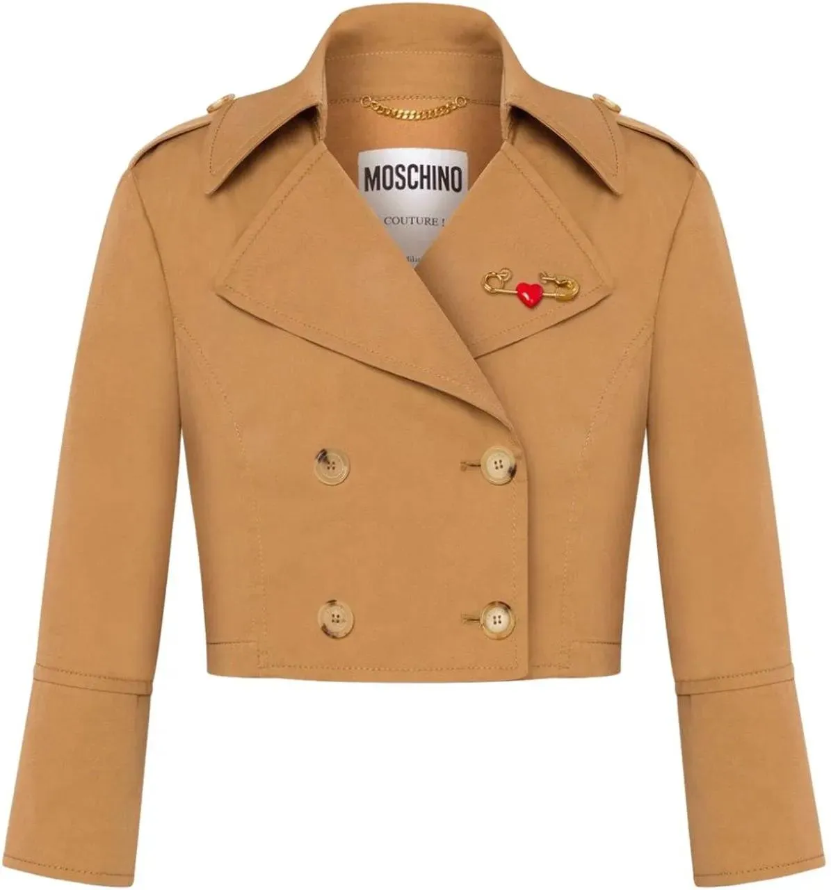 Moschino - Jackets Brown - Größe 40 - braun Moschino - Jackets Brown - Größe 40 - braun