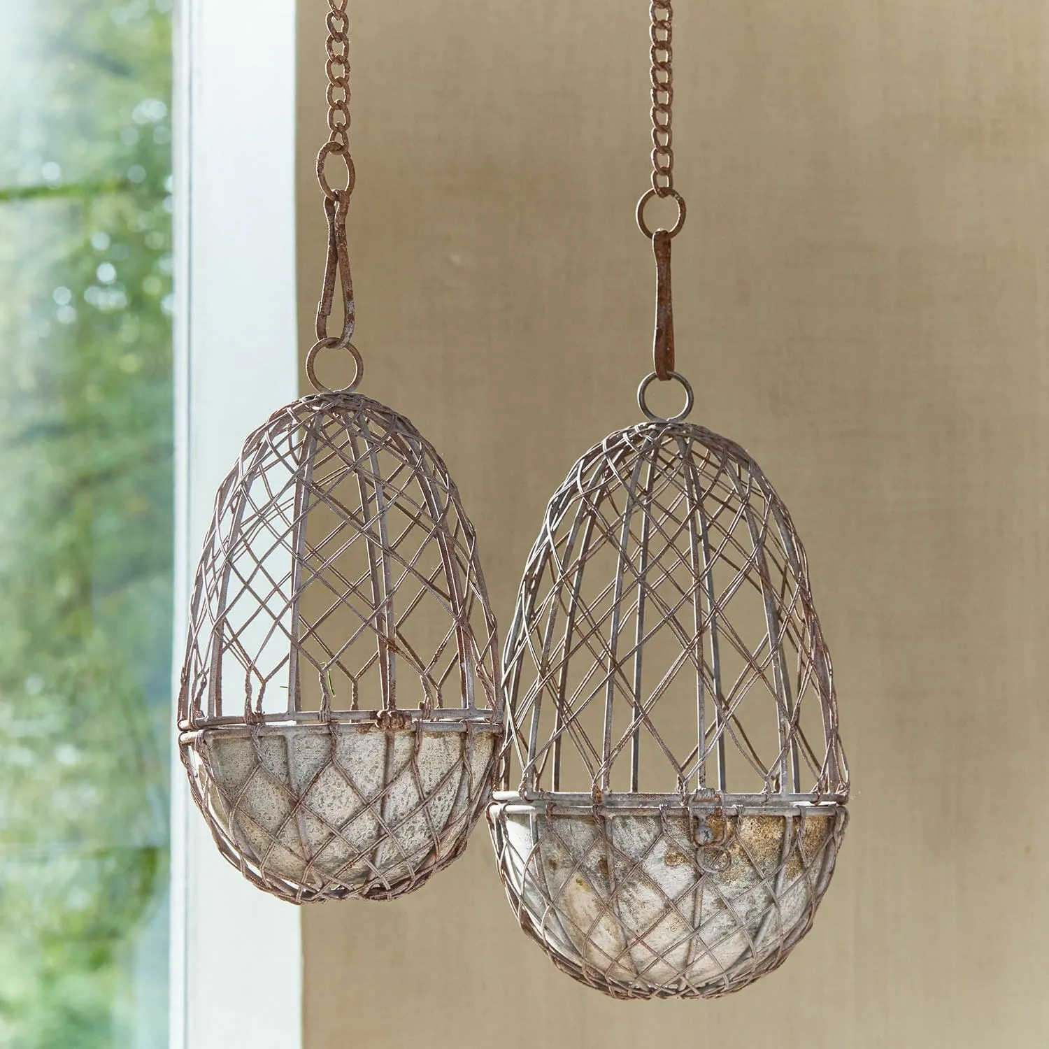 Deko-Vogelvoliere 2er Set Eralin – Bild 2