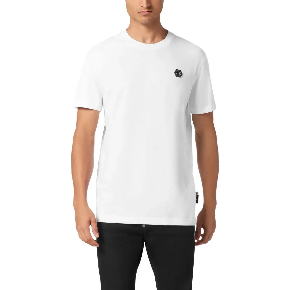 Philipp Plein - T-Shirt Skull&Bones - Größe XXL - weiß – Bild 4