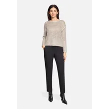 Strickpullover mit Lochmuster