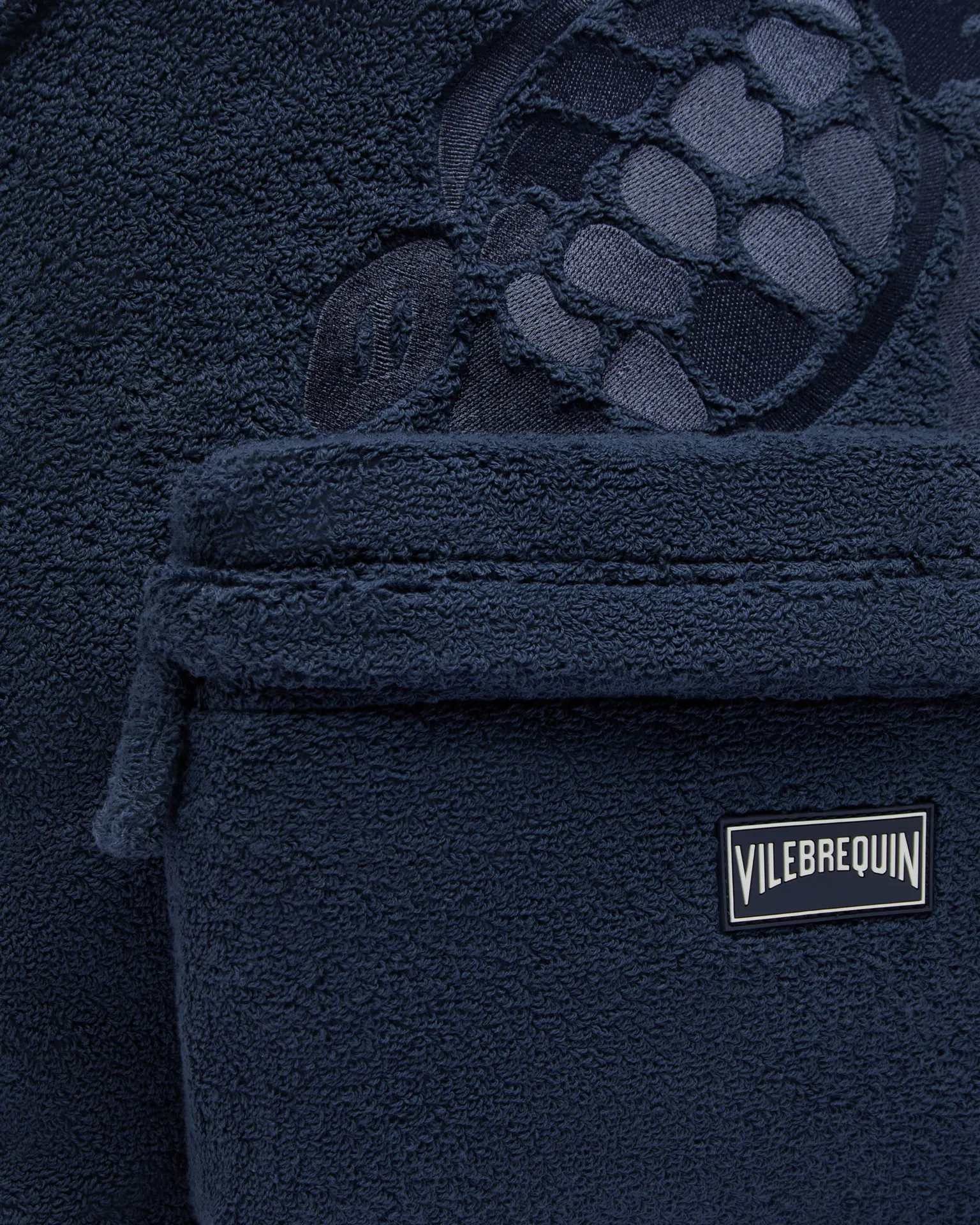 Vilebrequin - Turtle Unisex-rucksack Aus Frottee - Bags - Byebye - Blau - Größe OSFA – Bild 4